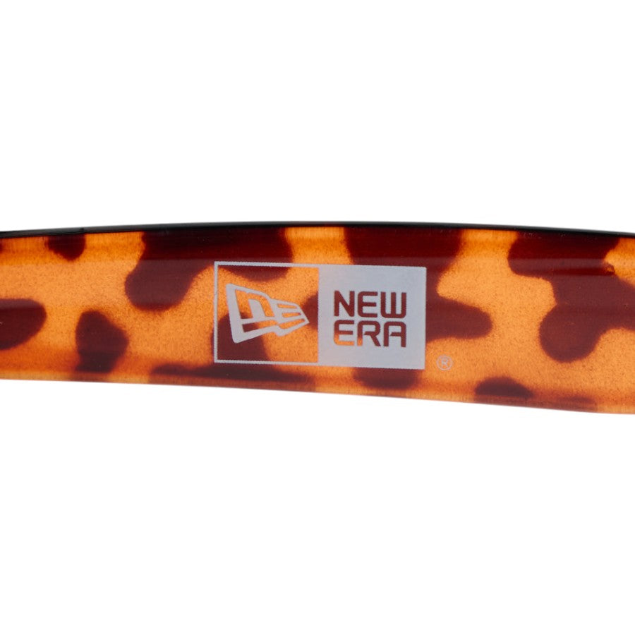 ニューエラ メガネ NEW ERA SUNGLASS サングラス ウェリントン べっ甲 ブラウンレンズ 14751644 ボックスロゴ 