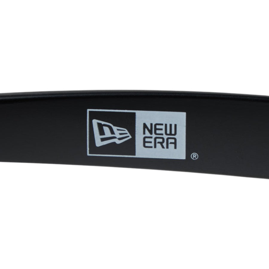 ニューエラ メガネ NEW ERA SUNGLASS サングラス ウェリントン ブラック/調光レンズ（グリーン）14751643 ボックスロゴ 
