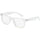 ニューエラ メガネ NEW ERA SUNGLASS サングラス ウェリントン クリア/調光レンズ（ブラウン）14751642 斜め右前