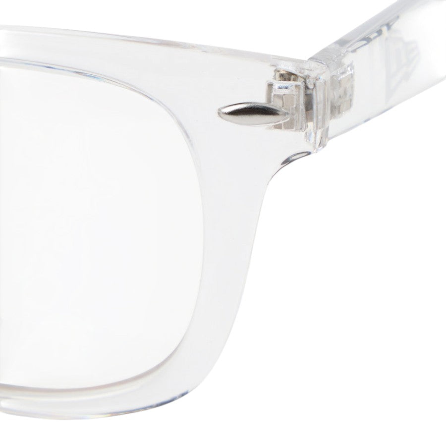 ニューエラ メガネ NEW ERA SUNGLASS サングラス ウェリントン クリア/調光レンズ（ブラウン）14751642 リベット