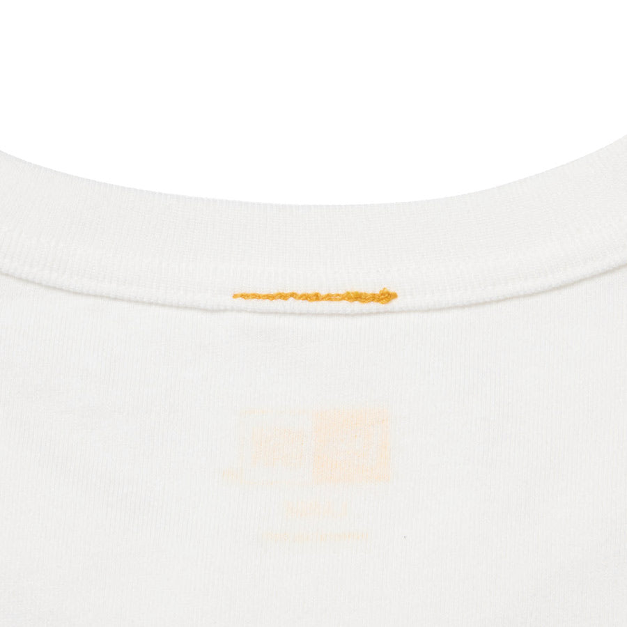 ニューエラ アパレル NEW ERA 半袖 ウォッシュドコットン Tシャツ GORO (min-nano) サンフランシスコ ジャイアンツ オフホワイト 14880330 襟