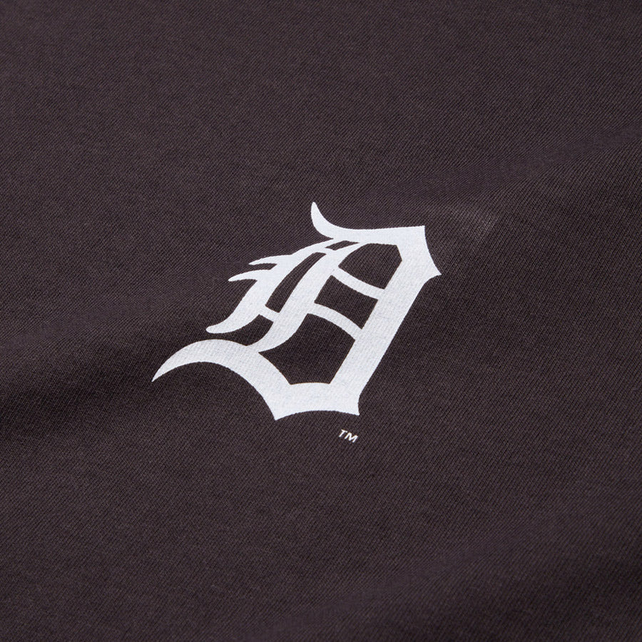 ニューエラ アパレル NEW ERA 半袖 ウォッシュドコットン Tシャツ GORO (min-nano)  中津川吾郎 デトロイト タイガース スミクロ 14880331 フロントロゴ