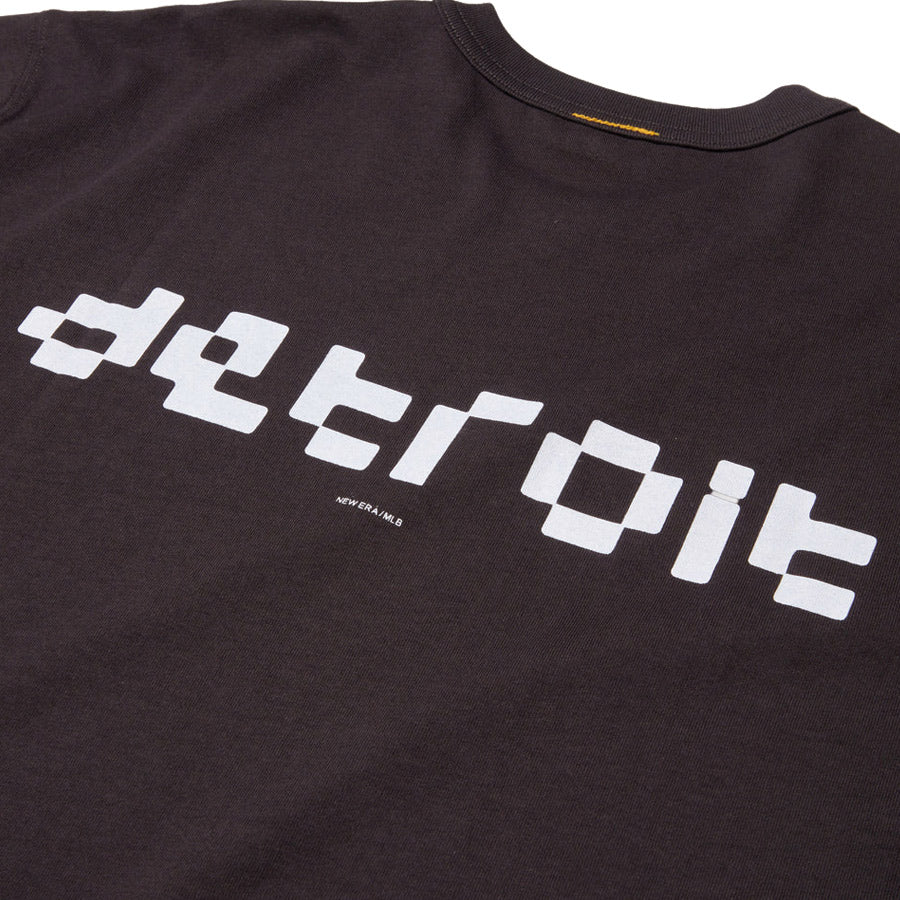 ニューエラ アパレル NEW ERA 半袖 ウォッシュドコットン Tシャツ GORO (min-nano)  中津川吾郎 デトロイト タイガース スミクロ 14880331 バックプリント