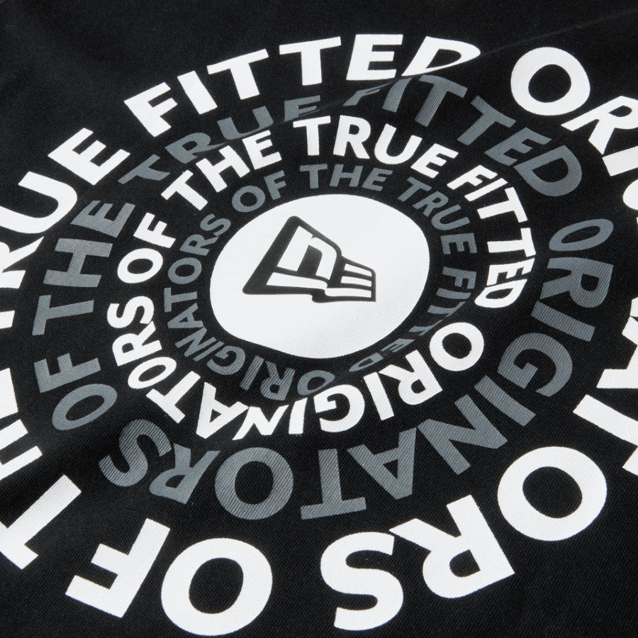 ニューエラ アパレル NEW ERA 半袖 コットン Tシャツ Circle ロゴ サークルロゴ ブラック 14856721 オリジネーター