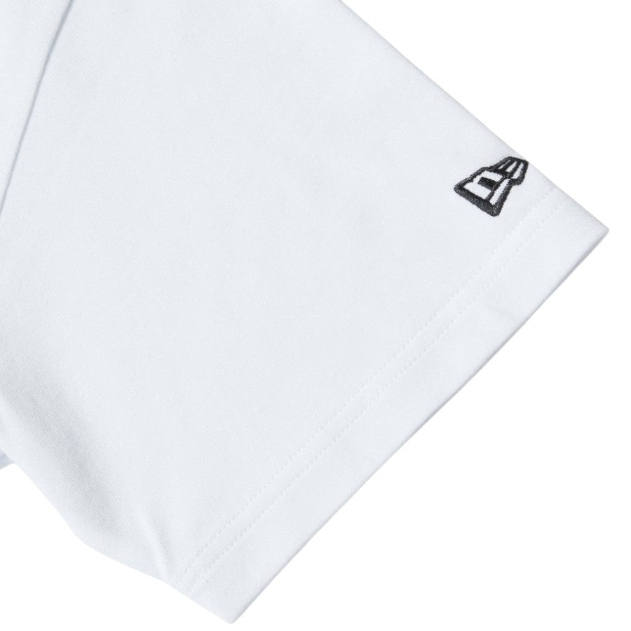 ニューエラ アパレル NEW ERA 半袖 コットン Tシャツ Circle ロゴ サークルロゴ ホワイト 14856718 袖 フラッグロゴ 