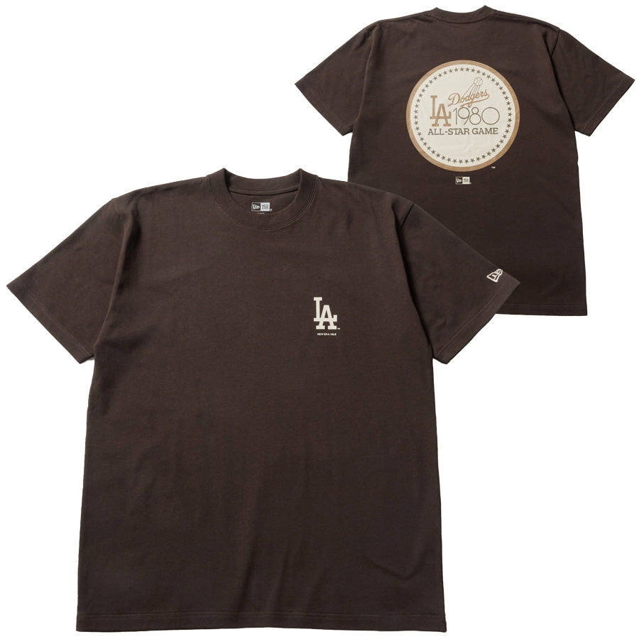 ニューエラ アパレル NEW ERA 半袖 コットン Tシャツ ロサンゼルス ドジャース ALL STAR GAME オールスターゲーム バーントウッド 14856708 表裏