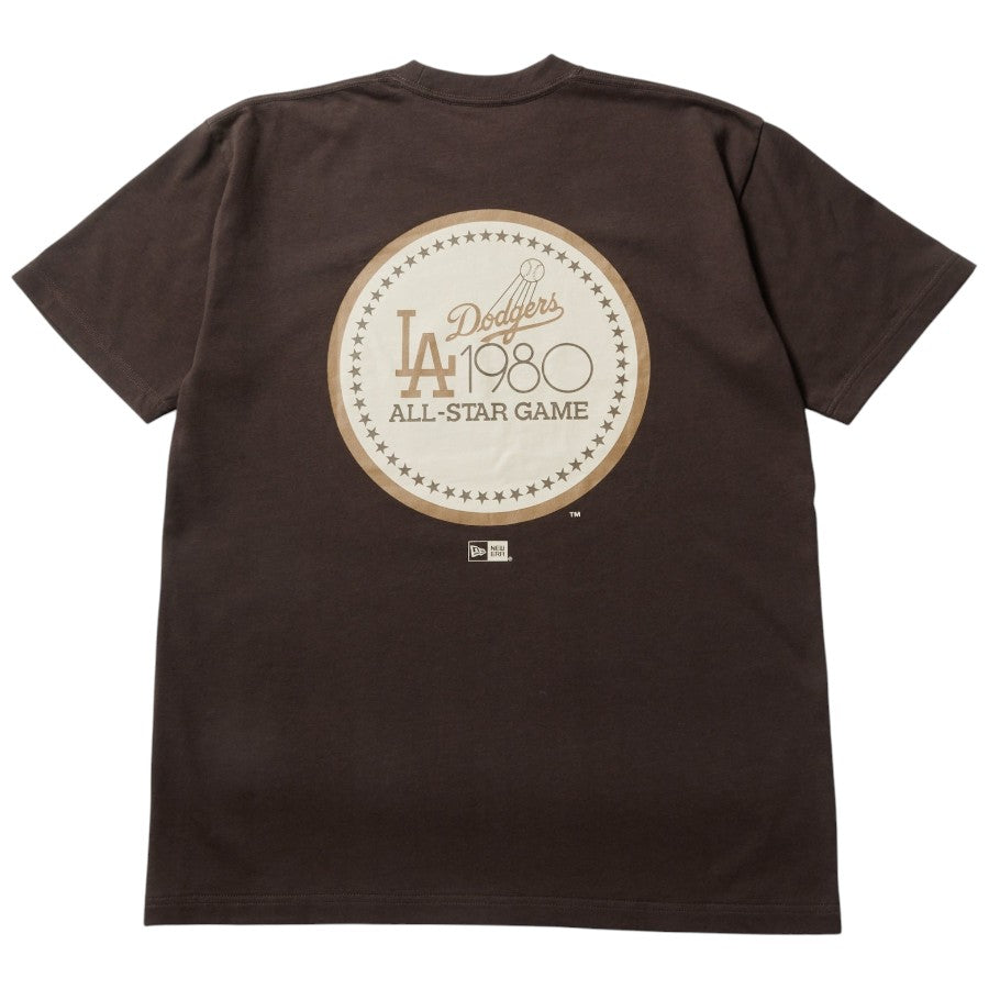 ニューエラ アパレル NEW ERA 半袖 コットン Tシャツ ロサンゼルス ドジャース ALL STAR GAME オールスターゲーム バーントウッド 14856708 バックプリント