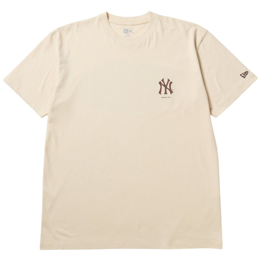 ニューエラ アパレル NEW ERA 半袖 コットン Tシャツ ニューヨーク ヤンキース ALL STAR GAME オールスターゲーム クリーム 14856704 フロント