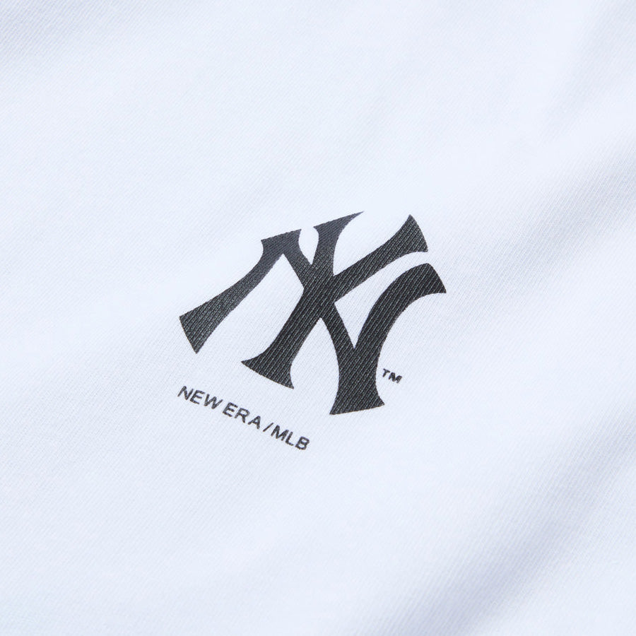 ニューエラ アパレル NEW ERA 半袖 コットン Tシャツ ニューヨーク ヤンキース サブウェイシリーズ ホワイト 14856702 フロントロゴ