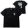 ニューエラ アパレル NEW ERA 半袖 コットン Tシャツ Upside Down アップサイド ダウン ロサンゼルス ドジャース ブラック 14856707 表裏