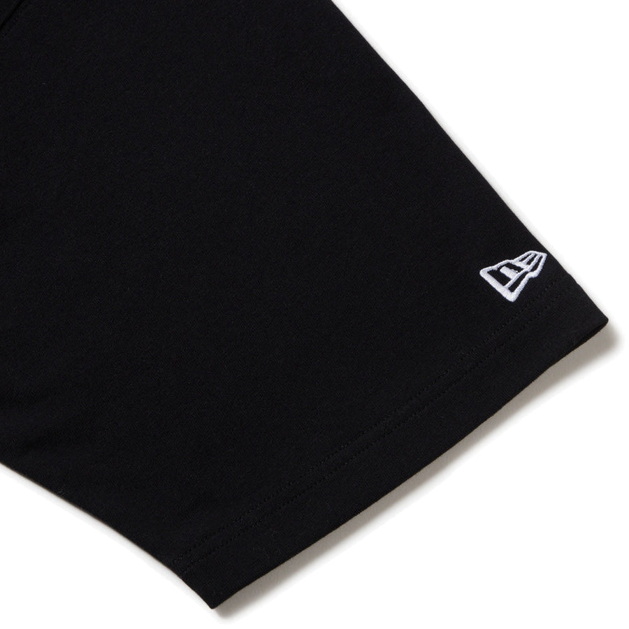 ニューエラ アパレル NEW ERA 半袖 オーバーサイズド コットン Tシャツ Tagging タギング グラフィティ ブラック 14856667 袖