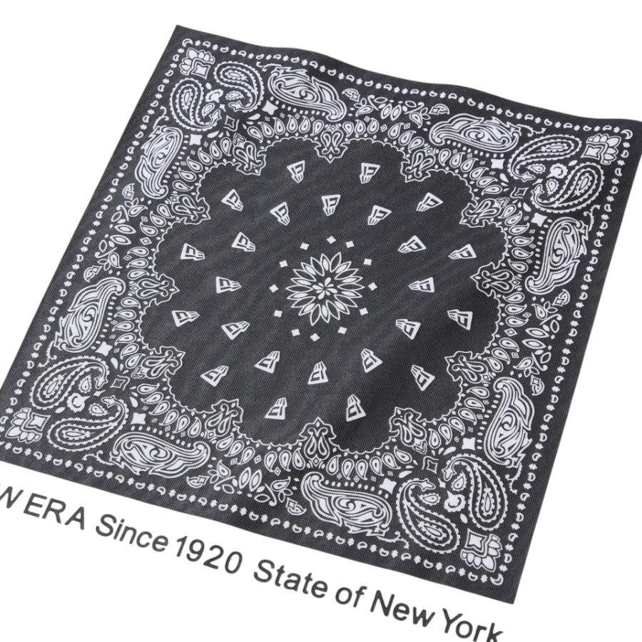 ニューエラ アパレル NEW ERA 半袖 コットン Tシャツ Paisley ペイズリー ホワイト 14856693 バックプリント