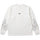 ニューエラ アパレル ロンTee L/S tee NEW ERA 長袖 ウォッシュド コットン Tシャツ The Flame フレーム オフホワイト 15129336 正面