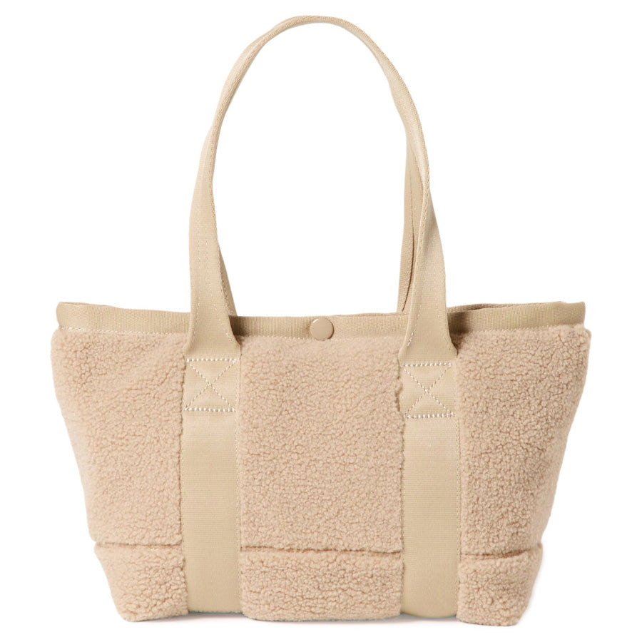 ニューエラ トートバッグ バッグ NEW ERA TOTEBAG BAG トートバッグ ミニ 6L ボア ベージュ 15121544 背面