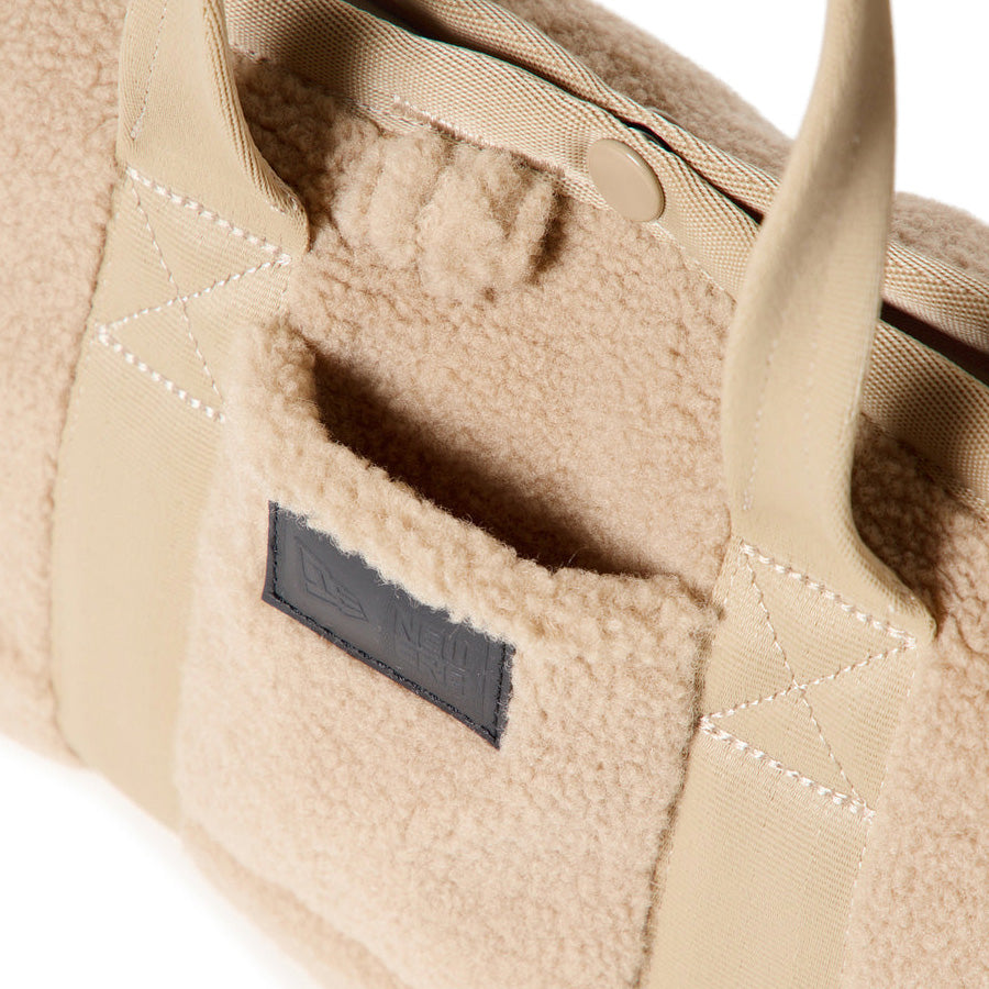 ニューエラ トートバッグ バッグ NEW ERA TOTEBAG BAG トートバッグ ミニ 6L ボア ベージュ 15121544 フロントポケット