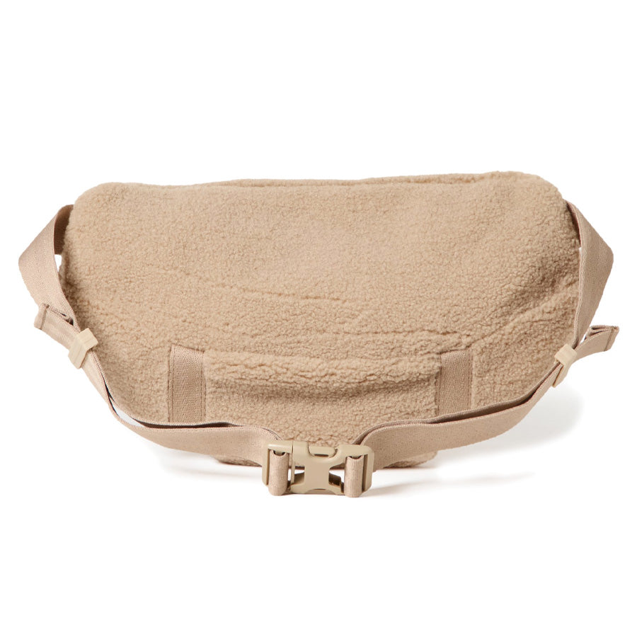 ニューエラ バッグ NEW ERA WEISTBAG ウエストバッグ 2L ボア ベージュ 15121542 背面