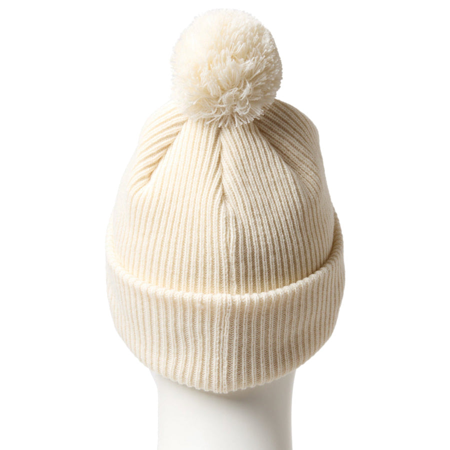 ポンポンニット オフホワイト