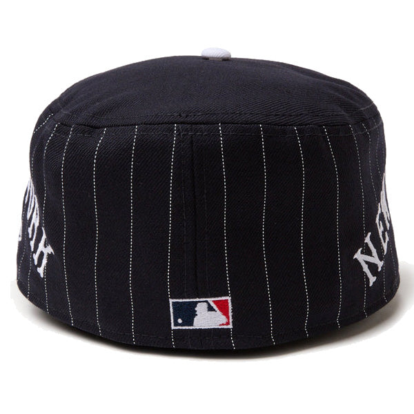 Pillbox New York Yankees Cooperstown ニューヨーク・ヤンキース ネイビーピンストライプ