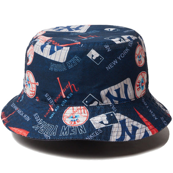 バケット01 リバーシブル MLB Reversible Hat ニューヨーク・ヤンキース ネイビー