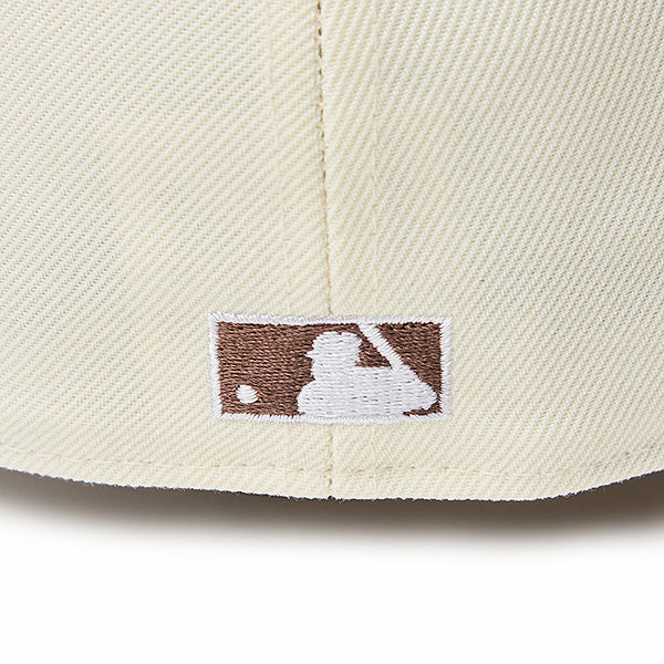 59FIFTY MLB Wool Visor ロサンゼルス・ドジャース クローム ブラウンバイザー