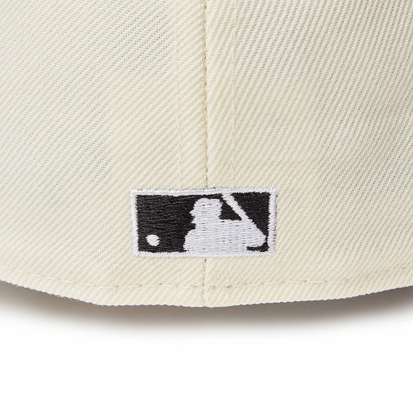 59FIFTY MLB Wool Visor シカゴ・ホワイトソックス クローム ブラックバイザー