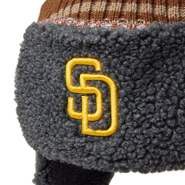 ニット トラッパー MLB Knit Trapper サンディエゴ・パドレス バーントウッド