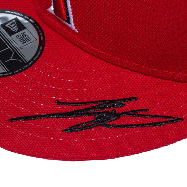 Youth 9FIFTY Shohei Ohtani American League MVP &amp; Home Runs Leaders ロサンゼルス・エンゼルス スカーレット