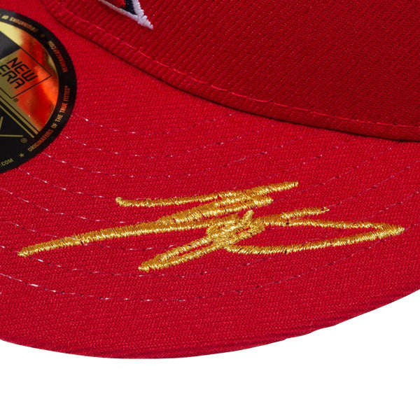 59FIFTY Shohei Ohtani American League MVP &amp; Home Runs Leaders ロサンゼルス・エンゼルス スカーレット × ゴールド