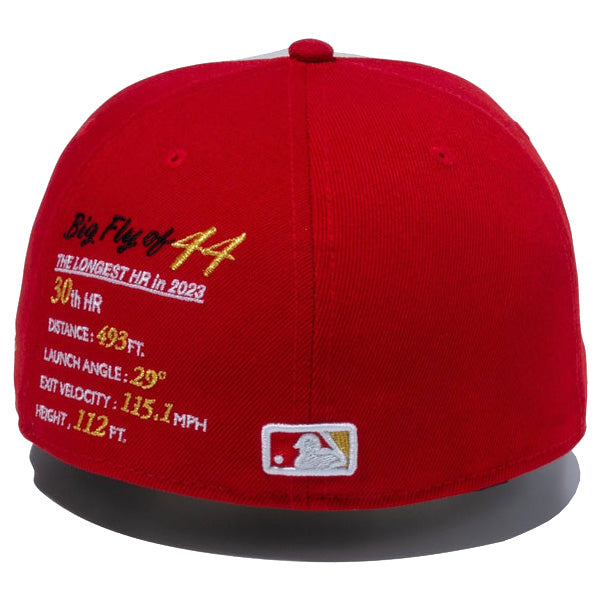 59FIFTY Shohei Ohtani American League MVP &amp; Home Runs Leaders ロサンゼルス・エンゼルス スカーレット/クロームホワイト