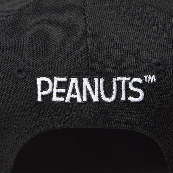 Youth 9FIFTY PEANUTS ピーナッツ スヌーピー ウッドストック ブラック