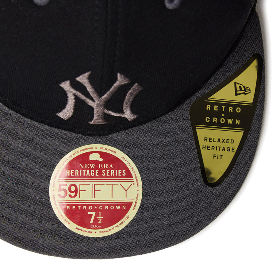 RC 59FIFTY MLB Heritage Collection ニューヨーク・ヤンキース クーパーズタウン ブラック