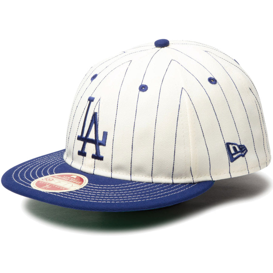 RC 59FIFTY MLB Heritage Collection ロサンゼルス・ドジャース クーパーズタウン クロームピンストライプ