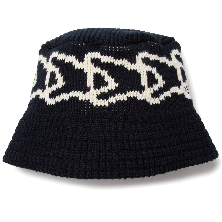 ニットバケット Knit Bucket フラッグ ネイビー