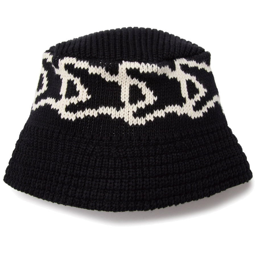 ニットバケット Knit Bucket フラッグ ブラック