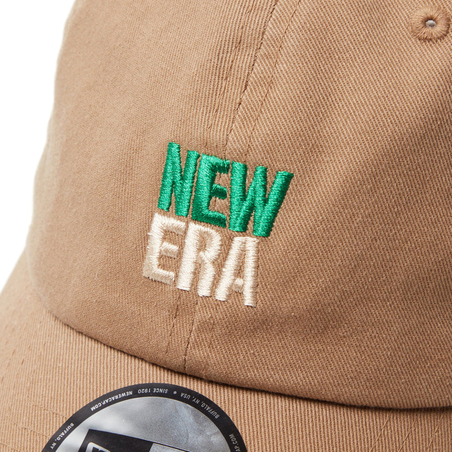 カジュアルクラシック Square New Era スクエアニューエラロゴ カーキ