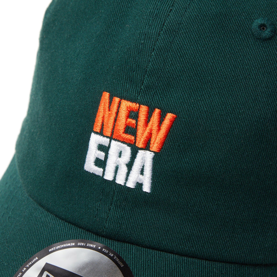 カジュアルクラシック Square New Era スクエアニューエラロゴ ダークグリーン