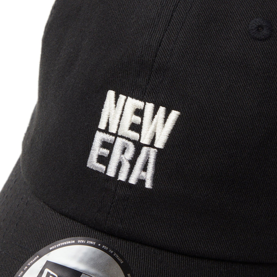 カジュアルクラシック Square New Era スクエアニューエラロゴ ブラック