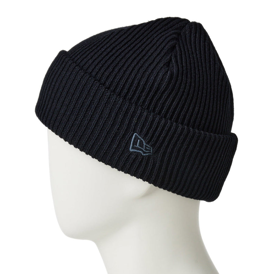 ニューエラ ニット帽 NEW ERA リブ カフニット コットン