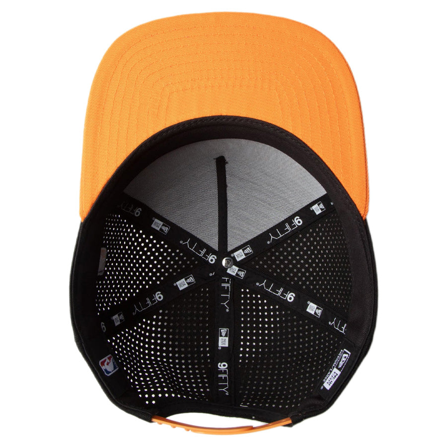 9FIFTY A-Frame NBA 2-Tone フェニックス・サンズ ブラック オレンジポプシクルバイザー