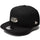 9FIFTY Metal Plate ブラック × シルバー