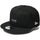 9FIFTY Metal Flag ウーブンパッチ ブラック × シルバー