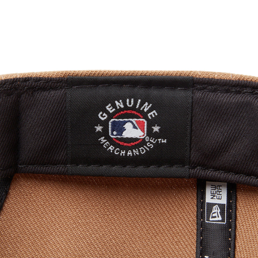 9FORTY MLB Woven Label サンフランシスコ・ジャイアンツ カーキ