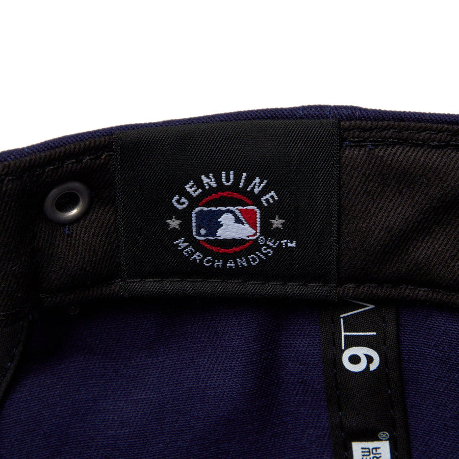 9TWENTY MLB Patchwork ニューヨーク・ヤンキース ライトネイビー マドラスチェックバイザー