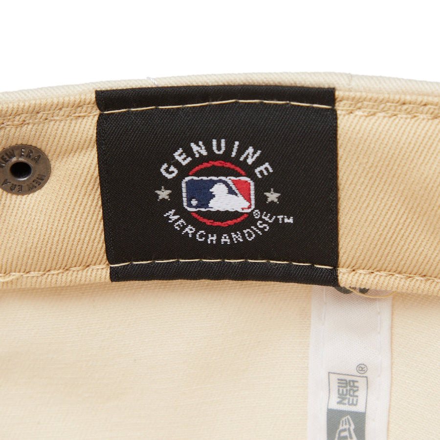 9TWENTY Khaki Sweat Band ニューヨーク・メッツ ライトクリーム カーキスウェットバンド