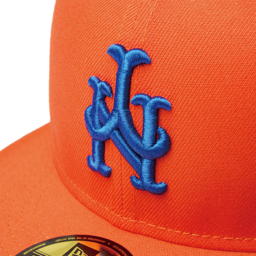 59FIFTY MLB Upside Down ニューヨーク・メッツ オレンジ