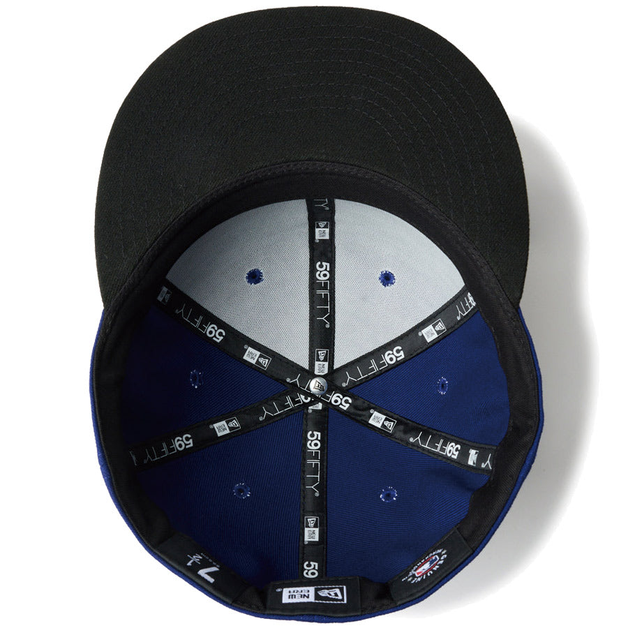 59FIFTY MLB Upside Down ロサンゼルス・ドジャース ダークロイヤル