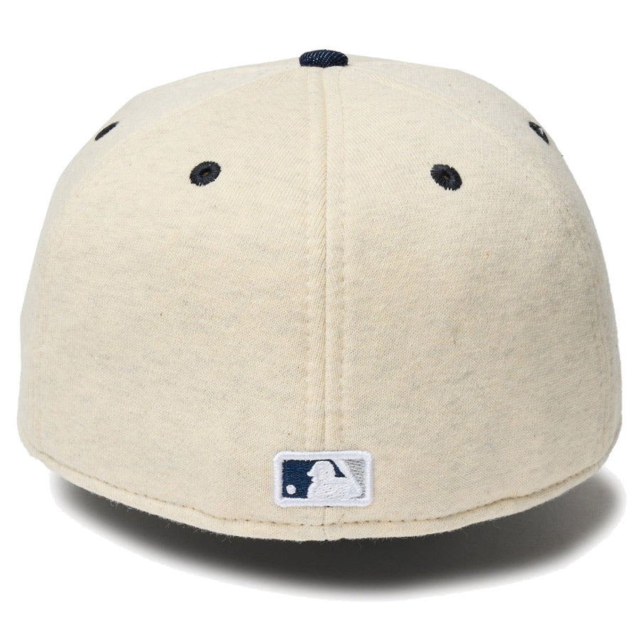 59FIFTY MLB Oatmeal Heather ニューヨーク・ヤンキース オートミール ネイビーバイザー