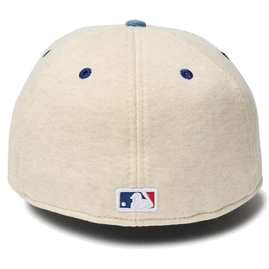 59FIFTY MLB Oatmeal Heather ロサンゼルス・ドジャース オートミール ネイビーバイザー