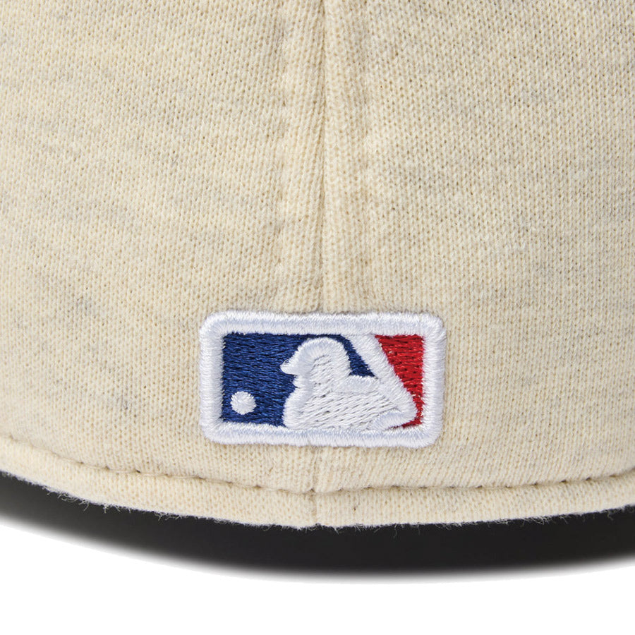 59FIFTY MLB Oatmeal Heather ロサンゼルス・ドジャース オートミール ネイビーバイザー