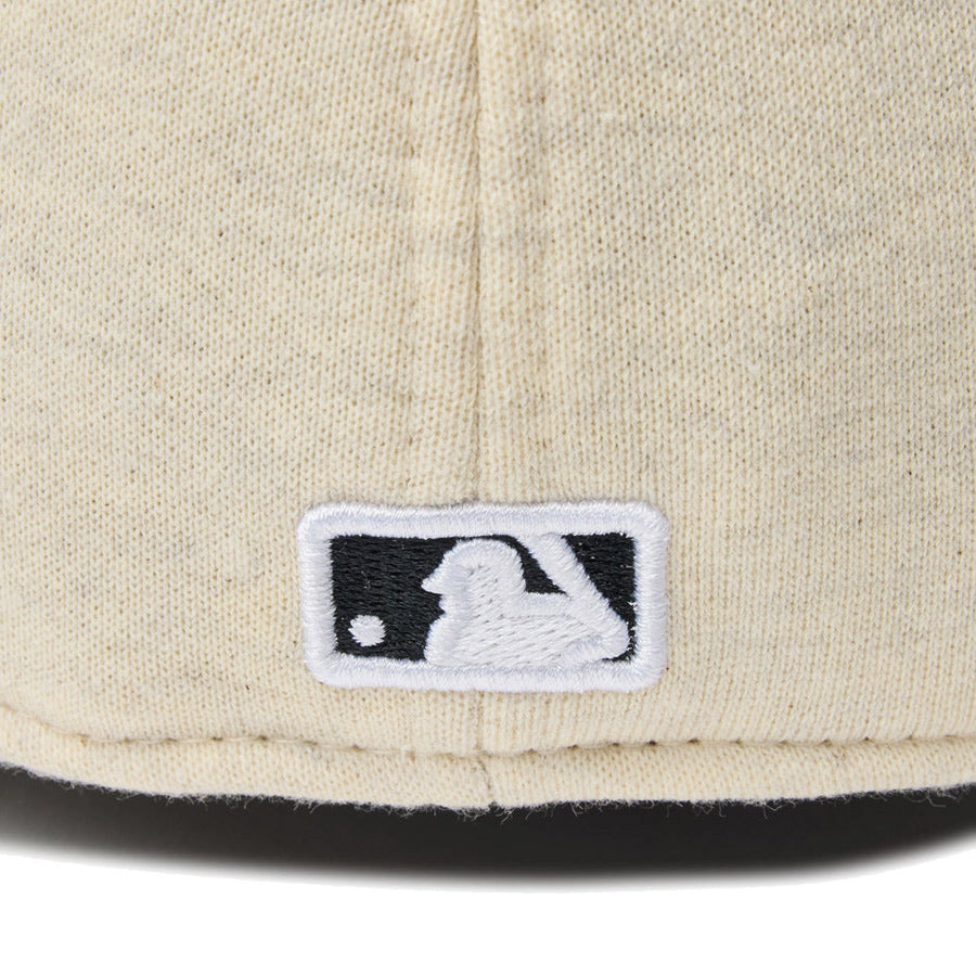 59FIFTY MLB Oatmeal Heather デトロイト・タイガース オートミール ブラックバイザー